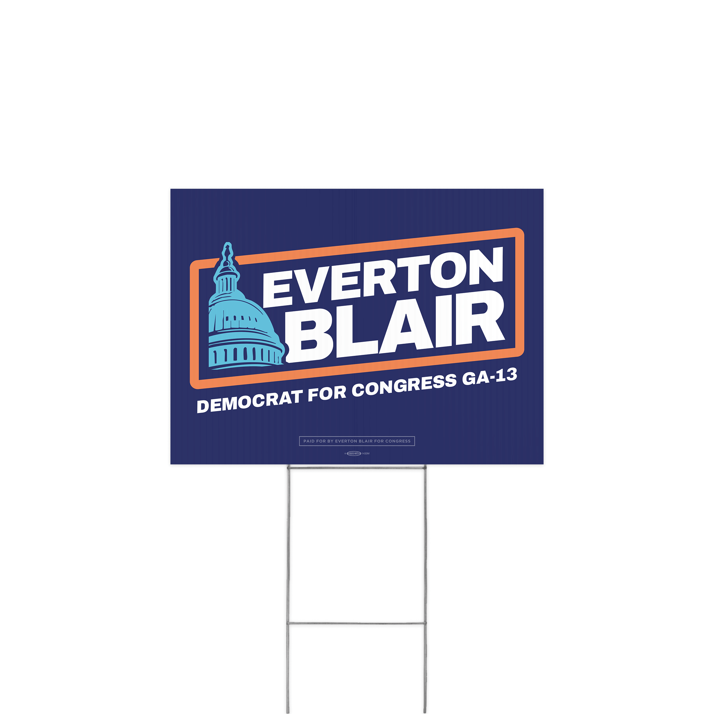 Everton Blair Yard Sign