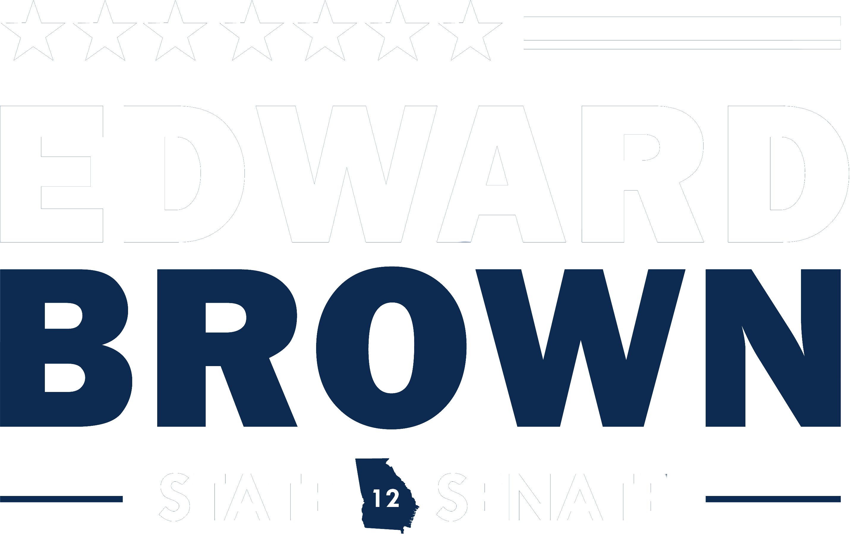 Edward Brown for Georgia logo