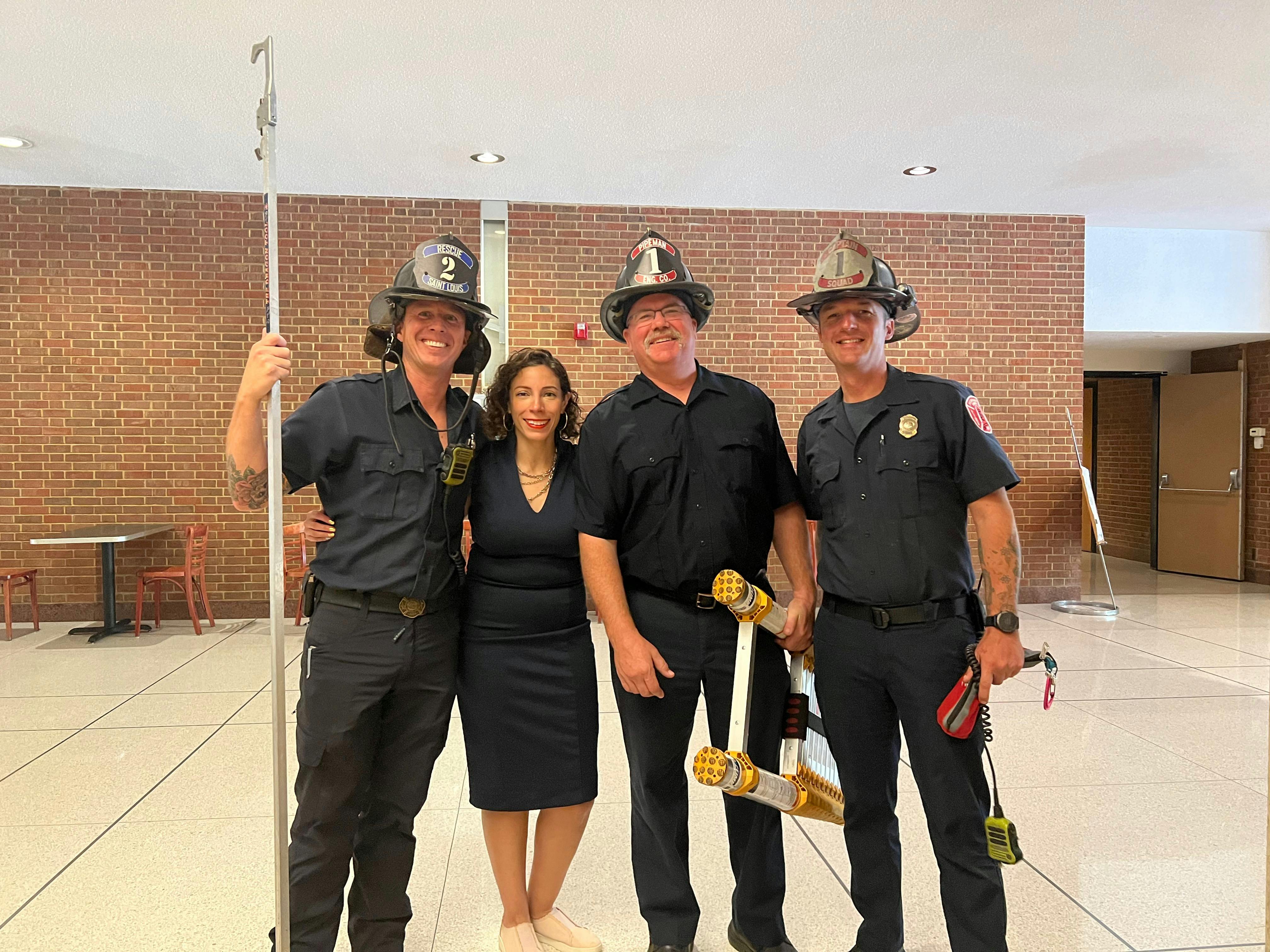 Daniela & Firefighters