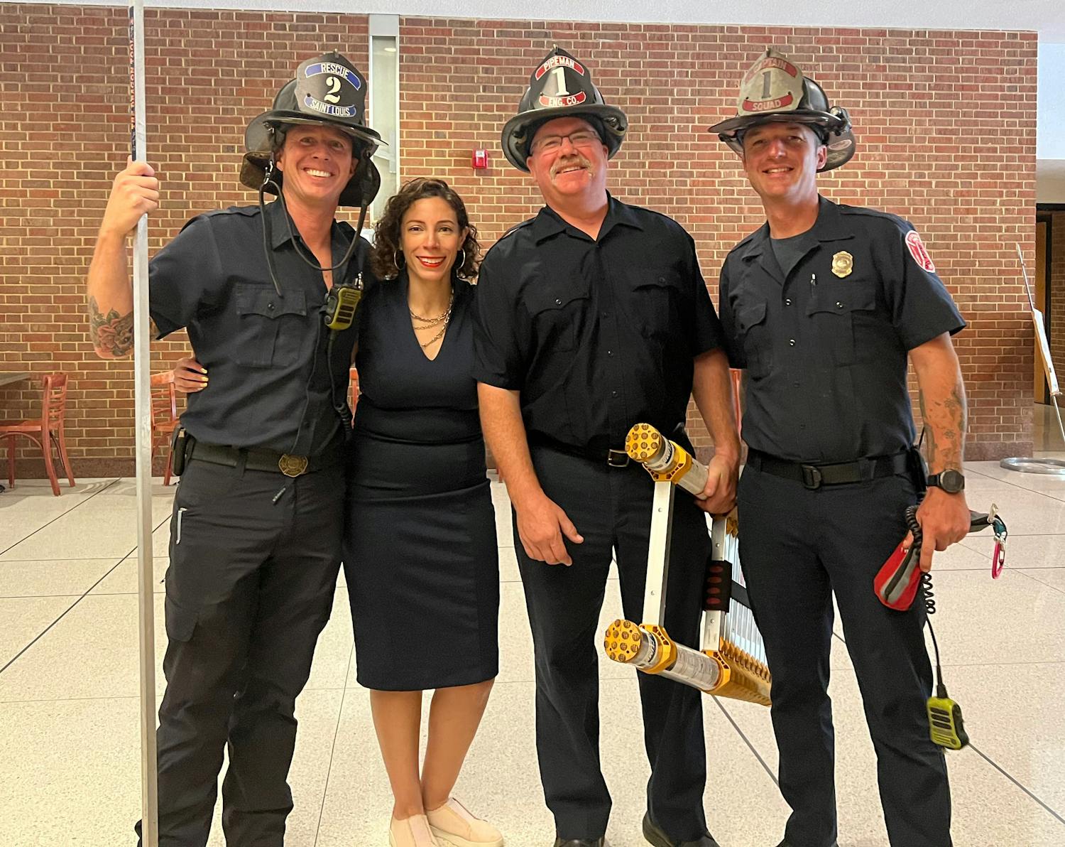 Daniela & Firefighters