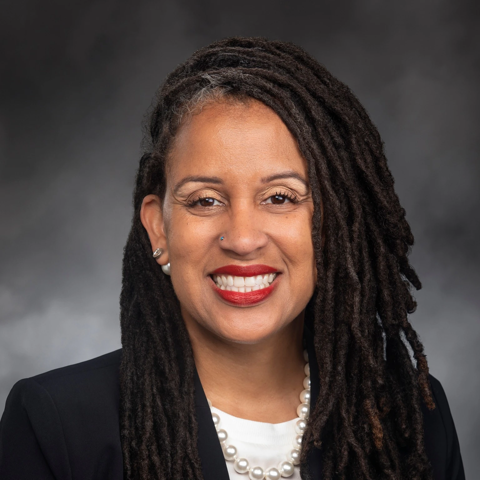 Rep. April Berg picture of April Berg smiling