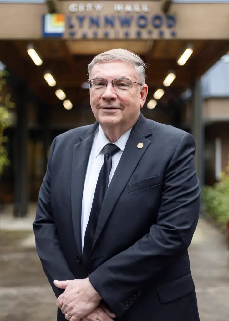 photo of George Hurst smiling