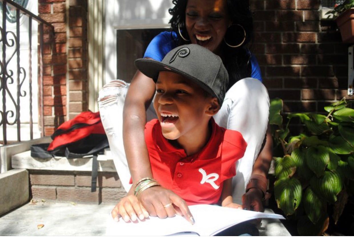 Nikki Porcher photo with her son Age 5