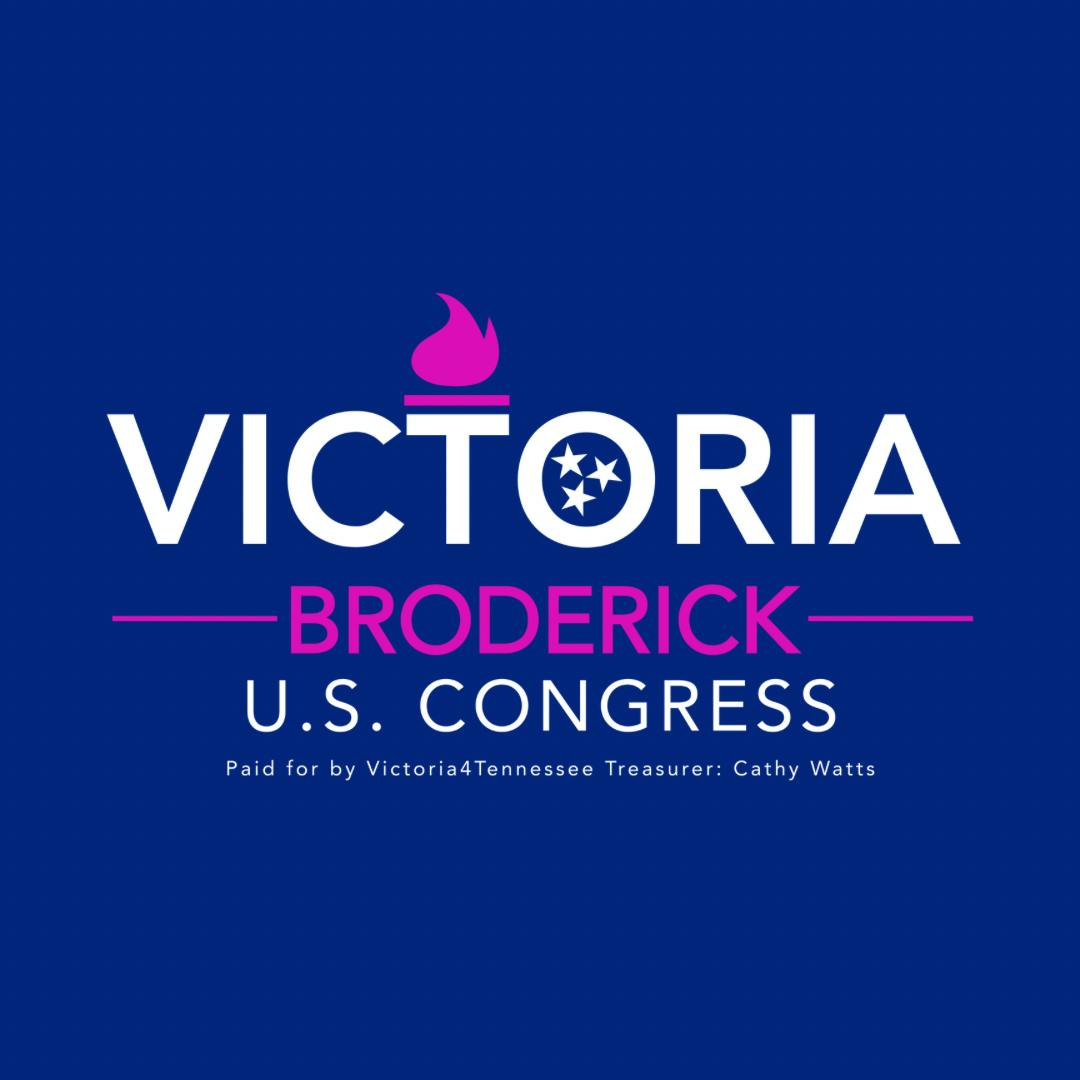 Victoria Broderick for Tennessee logo