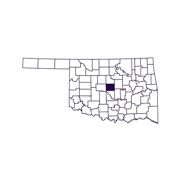 <p>Oklahoma County</p>