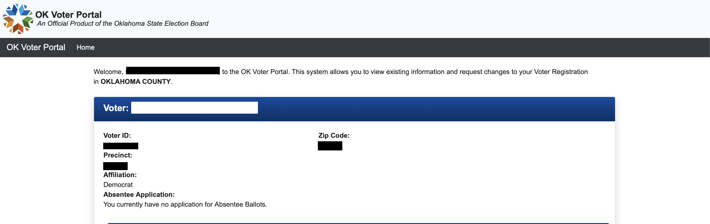 Sign into the portal