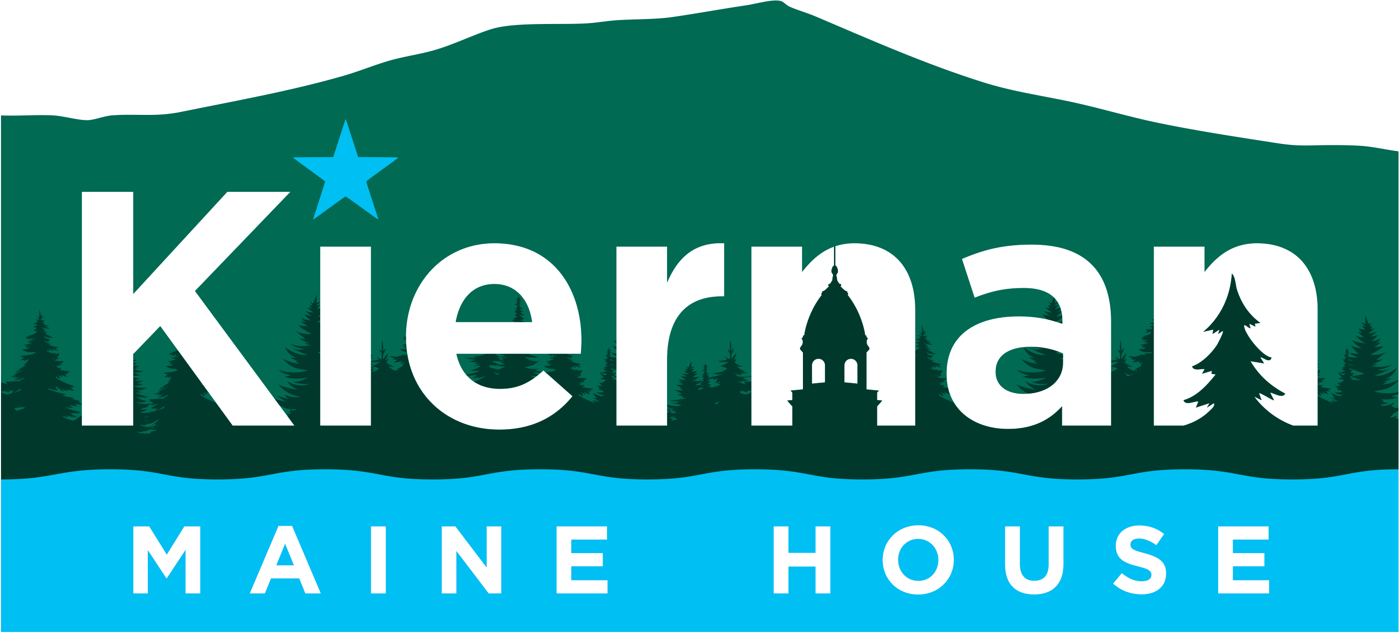 Kiernan for Maine logo