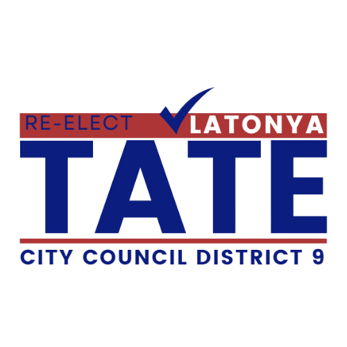 Re-Elect Councilor LaTonya Tate- District 9 logo