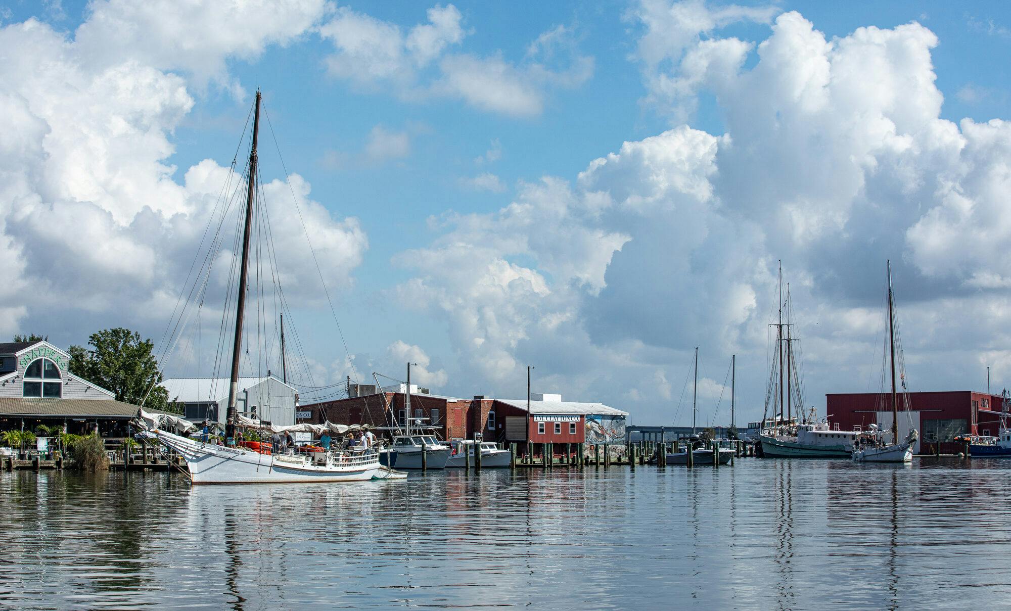 Cambridge Creek and working boats on Maryland’s Eastern Shore