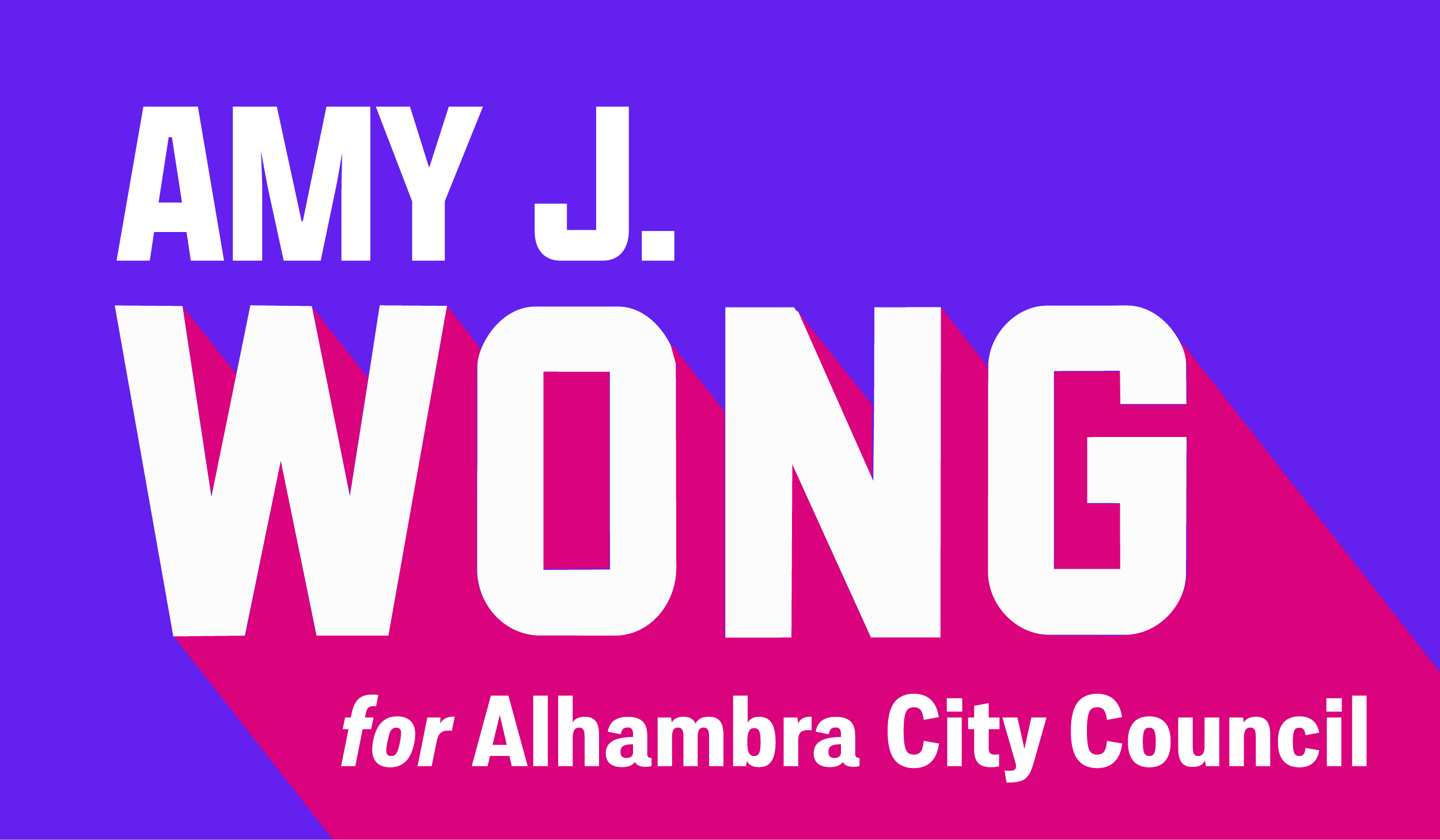 Amy Wong for Alhambra City Council logo