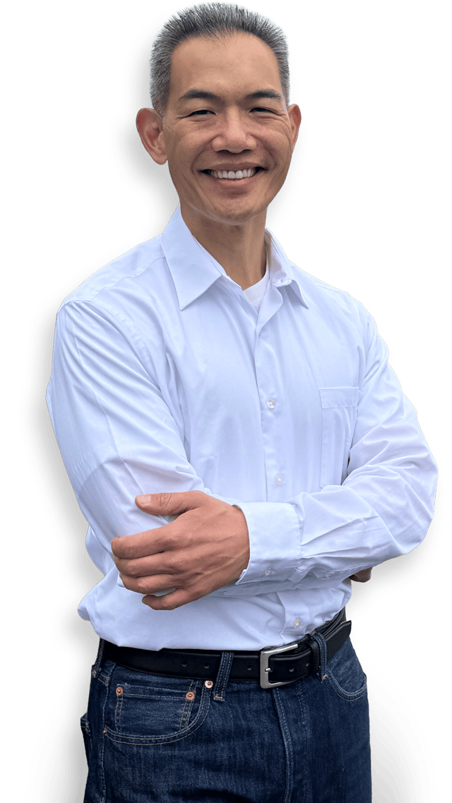Portrait of Tim smiling