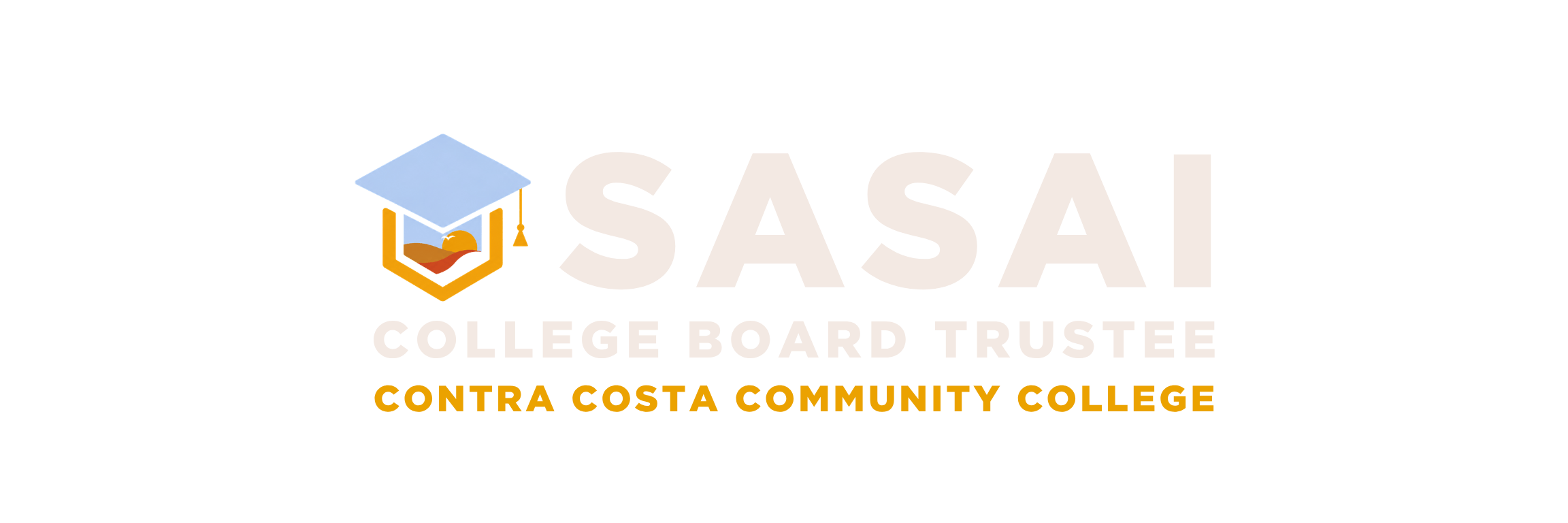 Cameron Sasai for Contra Costa Community College Board logo