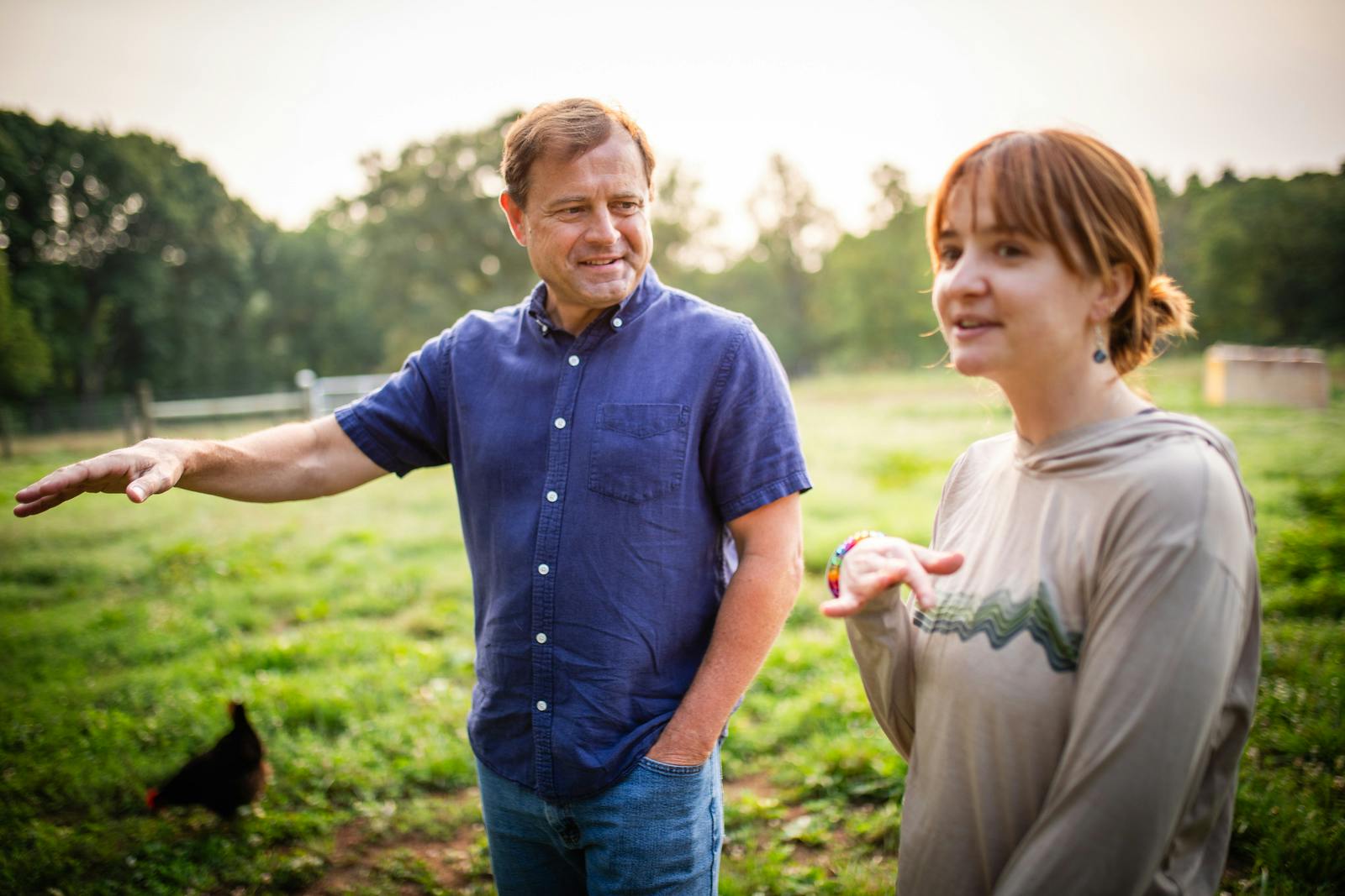 Tom on Farm