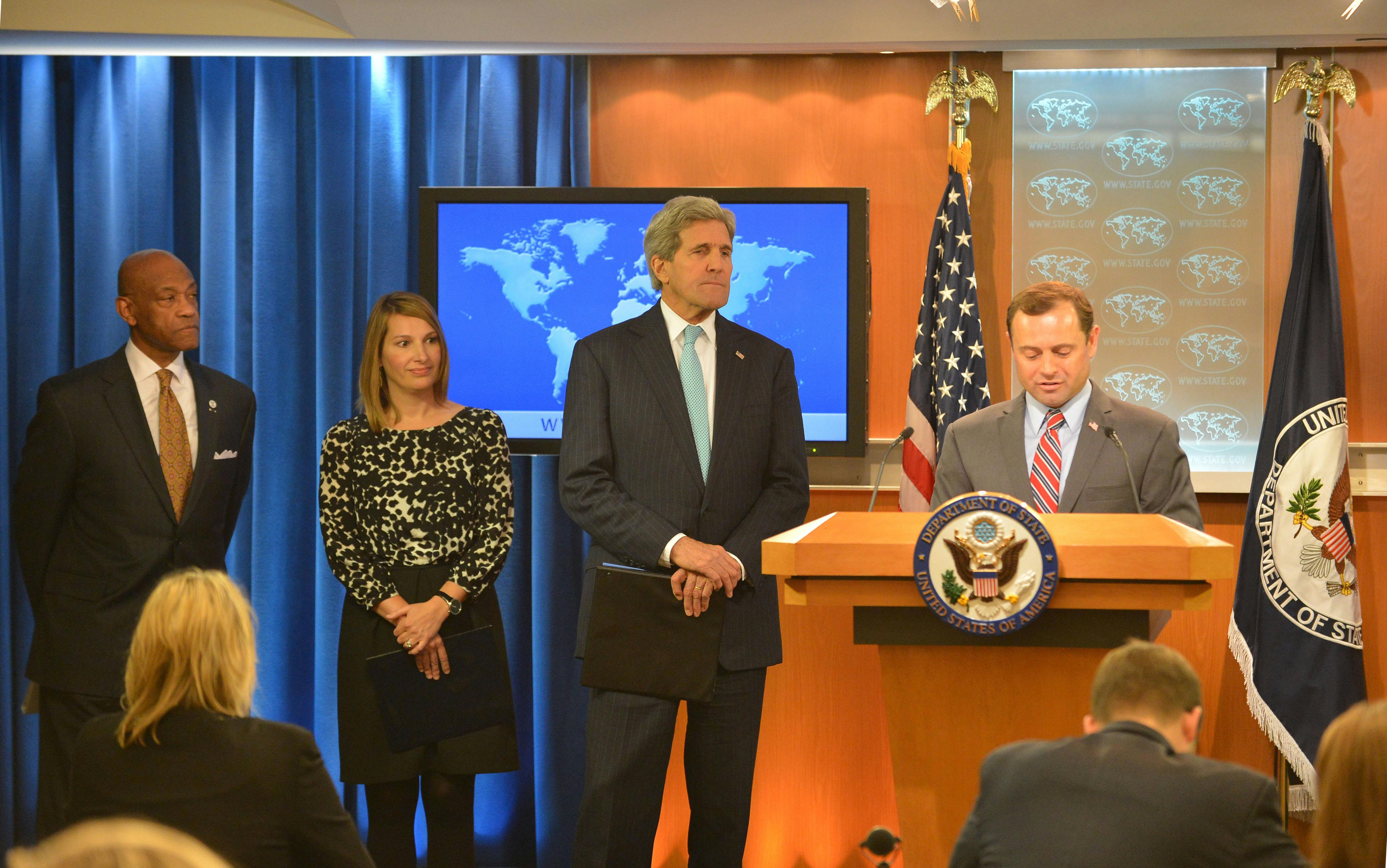 Photo of Tom at the State Department