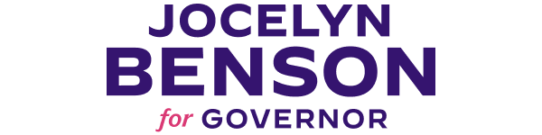 Jocelyn Benson for Governor