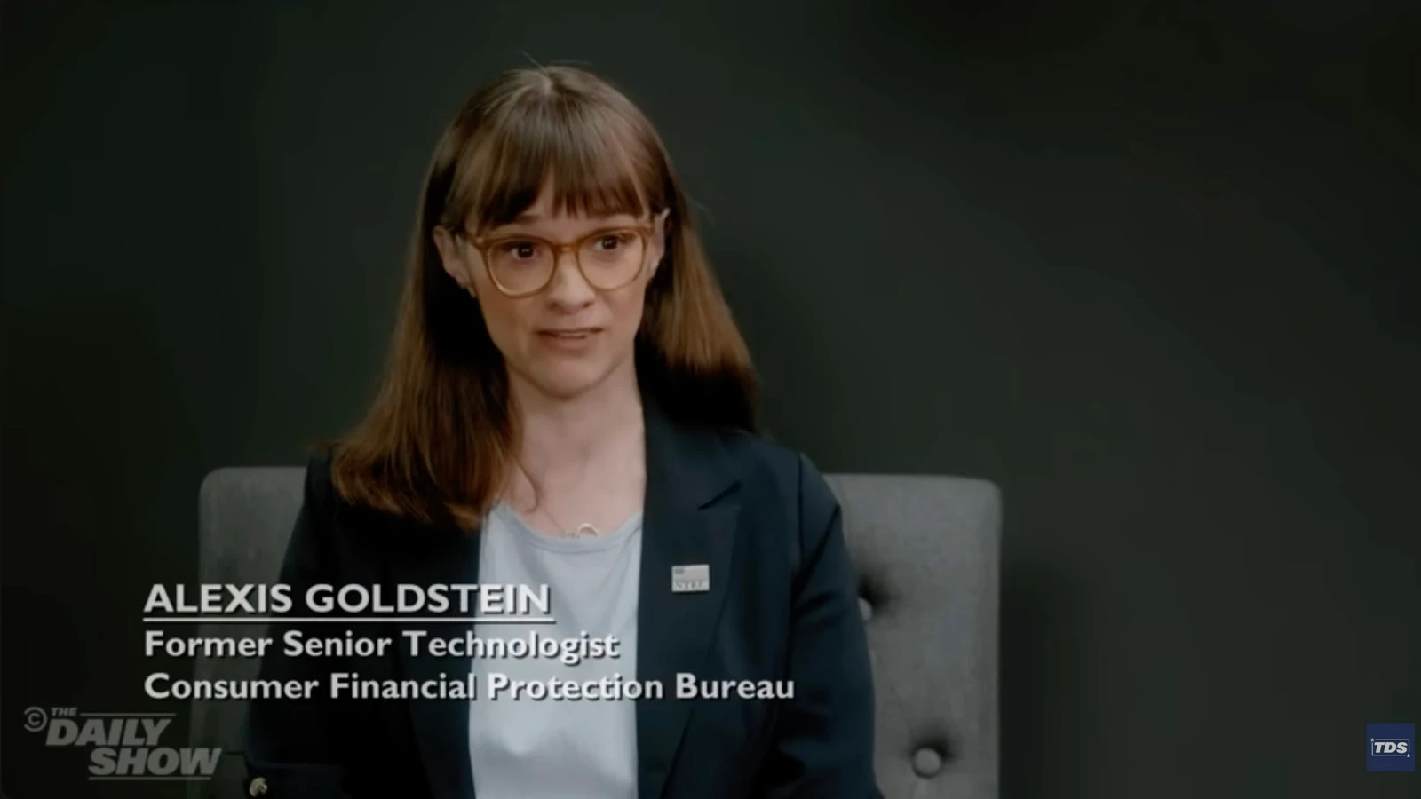 Alexis on The Daily Show