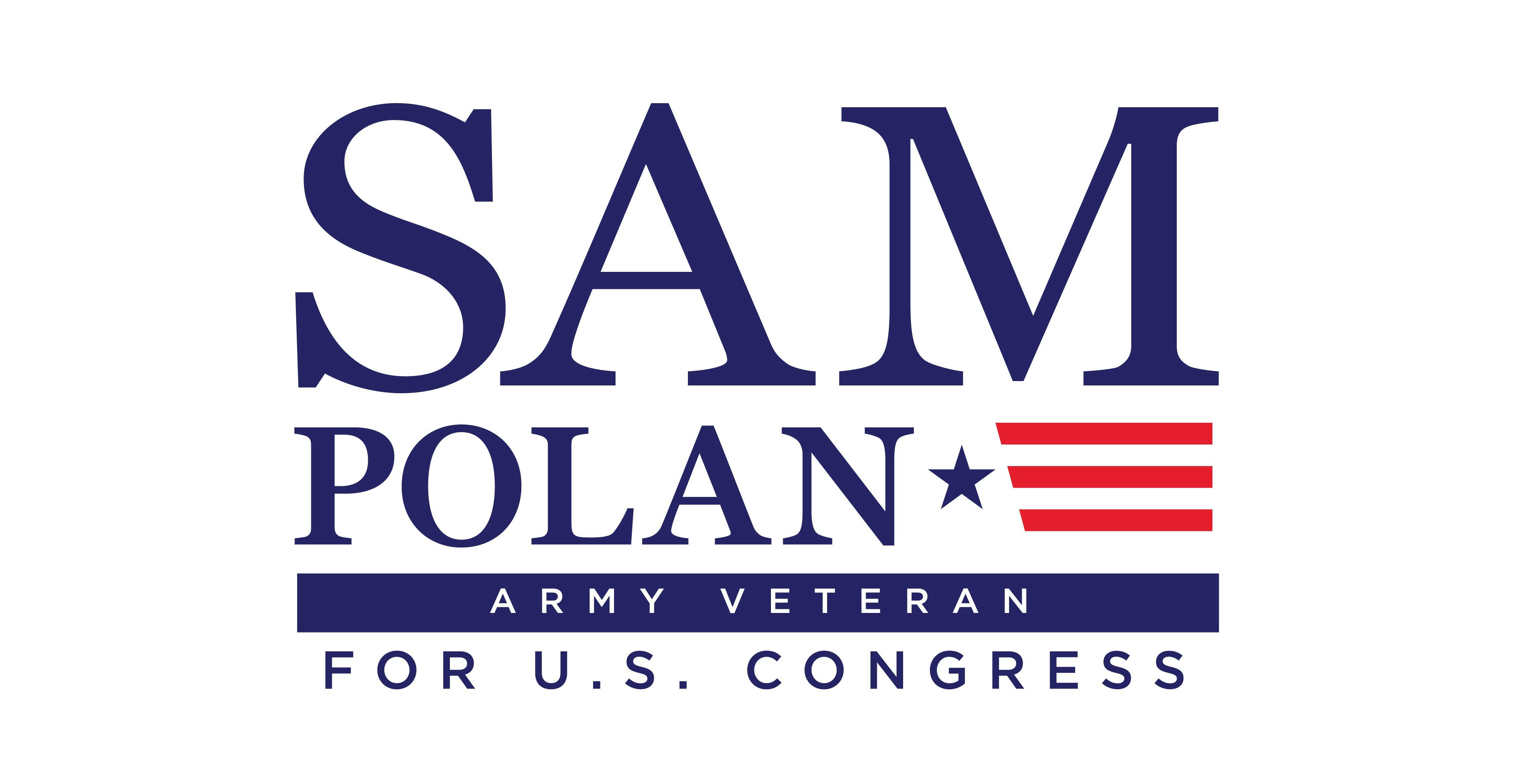 Sam Polan for Congress logo