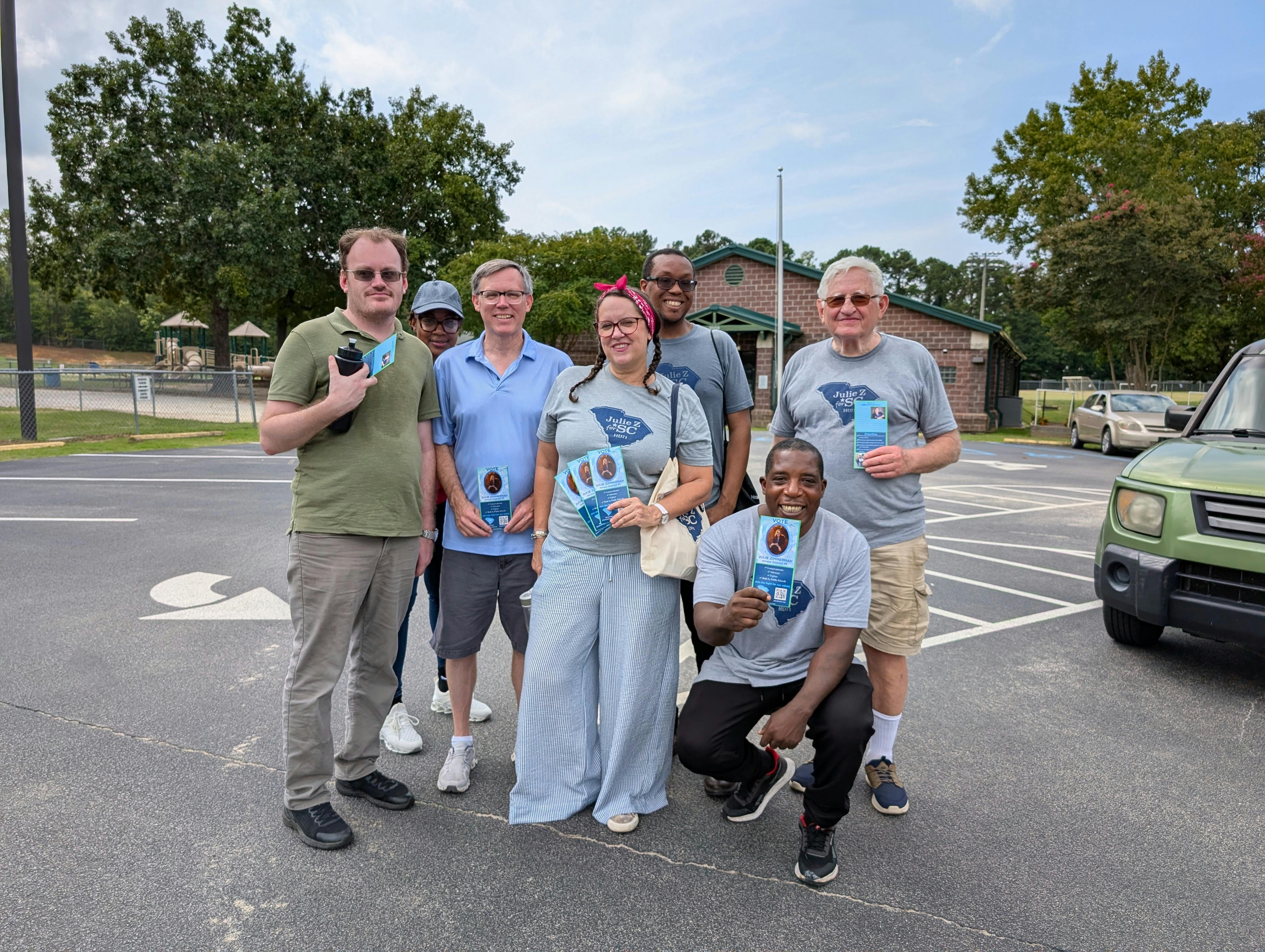Group of volunteers