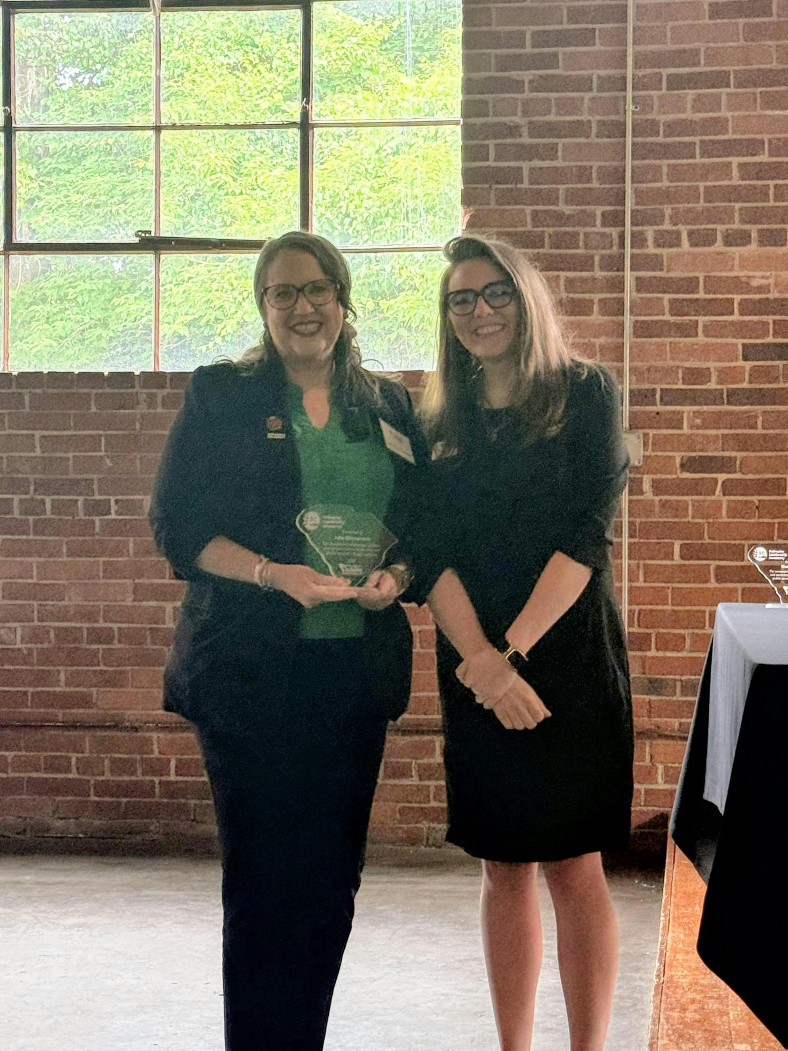 Julie and President of CVSC Meagan Diedolf