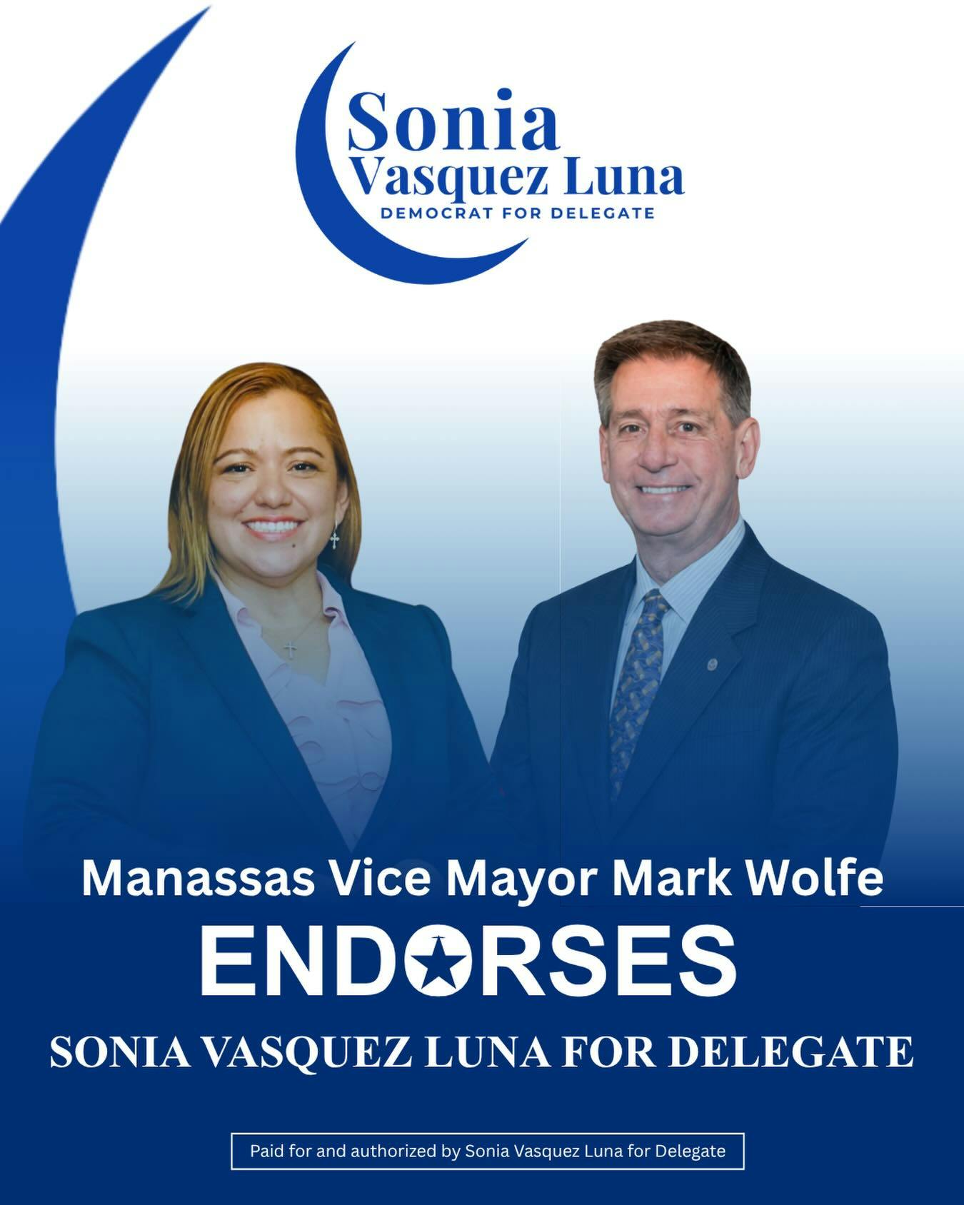 Manassas City Vice Mayor Mark Wolf