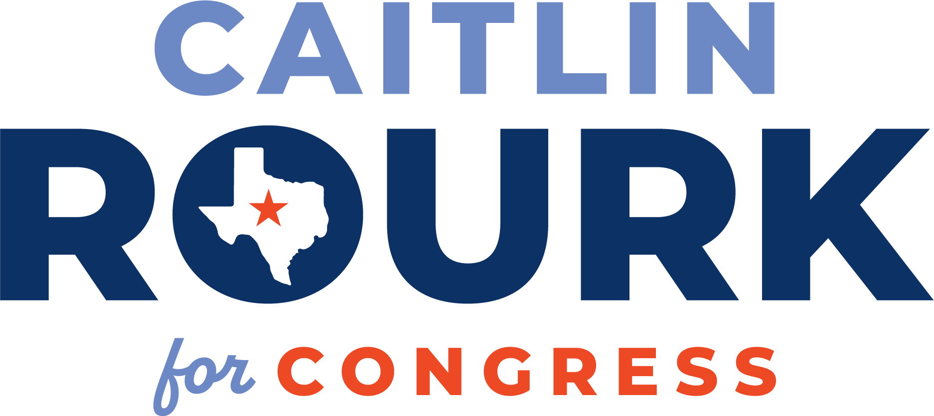 Caitlin Rourk for Congress logo