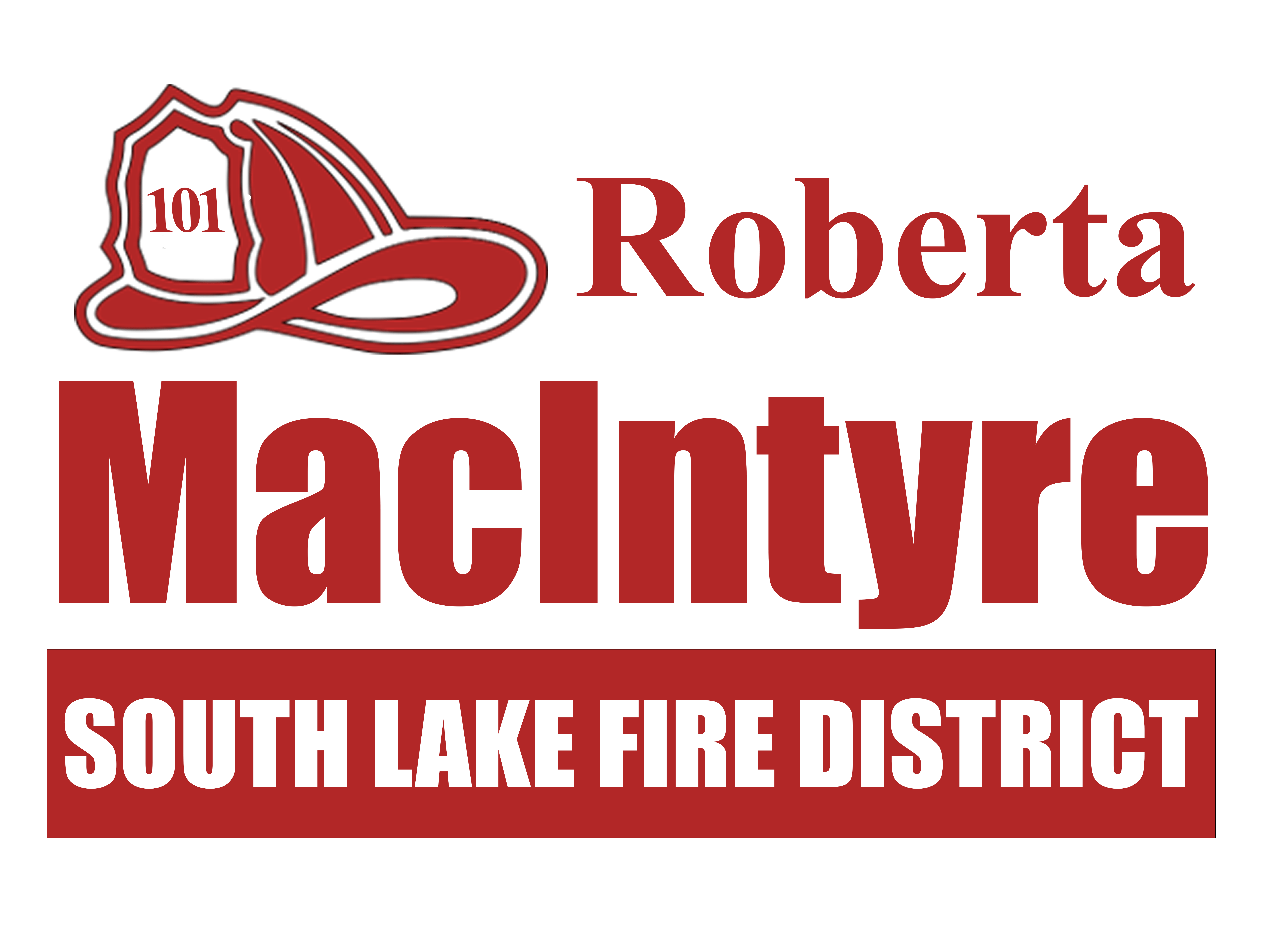 Roberta For South Lake Fire logo