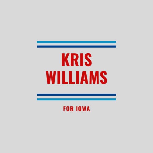 Kris Williams for Iowa