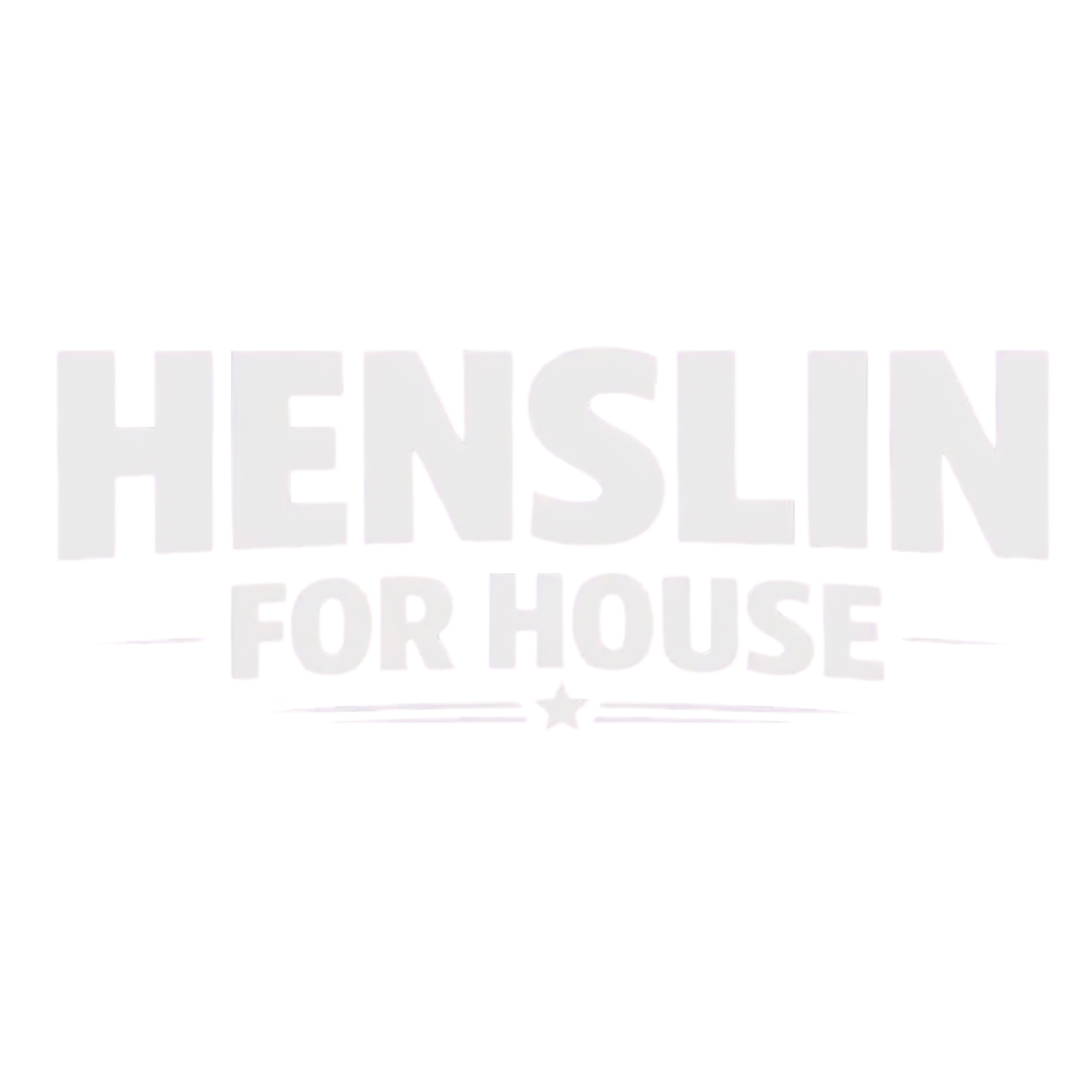 Henslin for House logo