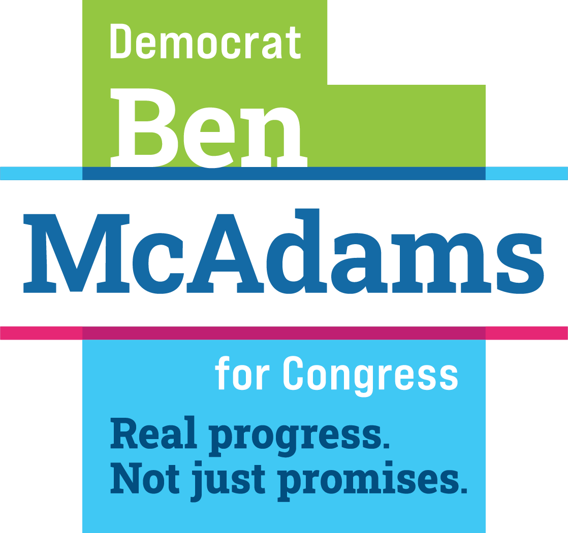 Ben McAdams Real Progress logo