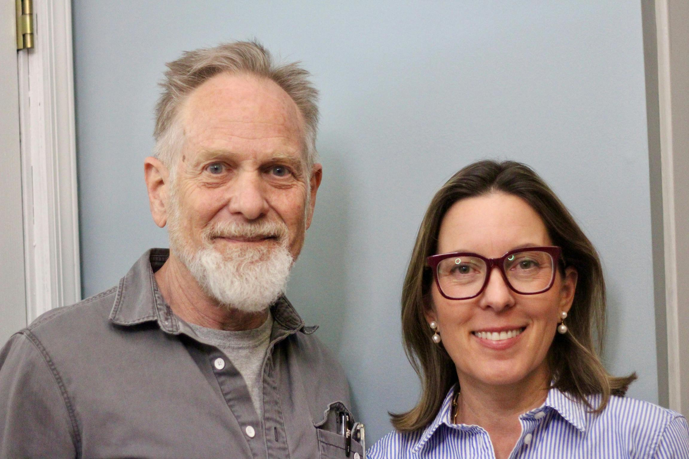 <p>Amy Lehne &amp; Bill Ruhnke</p>