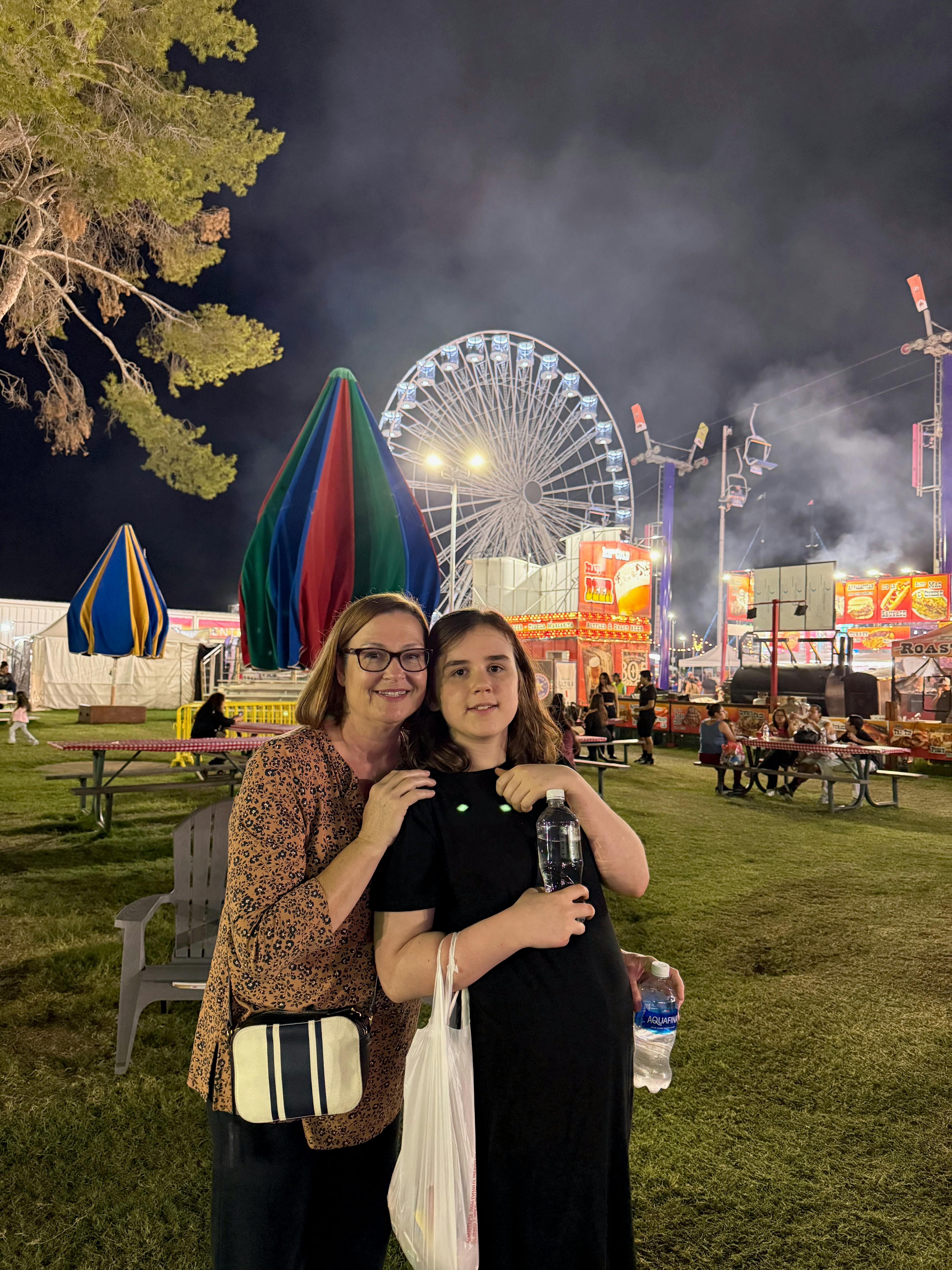 Photo of Lisa and her daughter at the 2025 Arizona State Fair