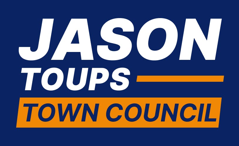 Jason Toups for Town Council logo