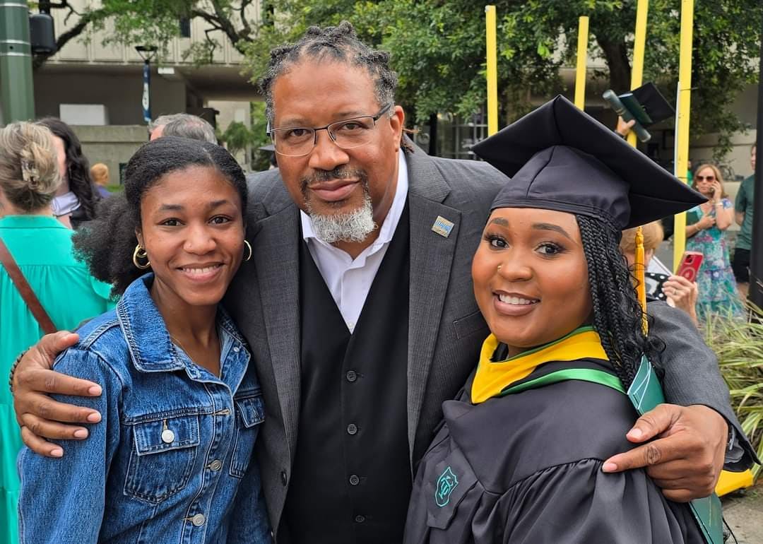 Rod Sias with Ajah and Asiah