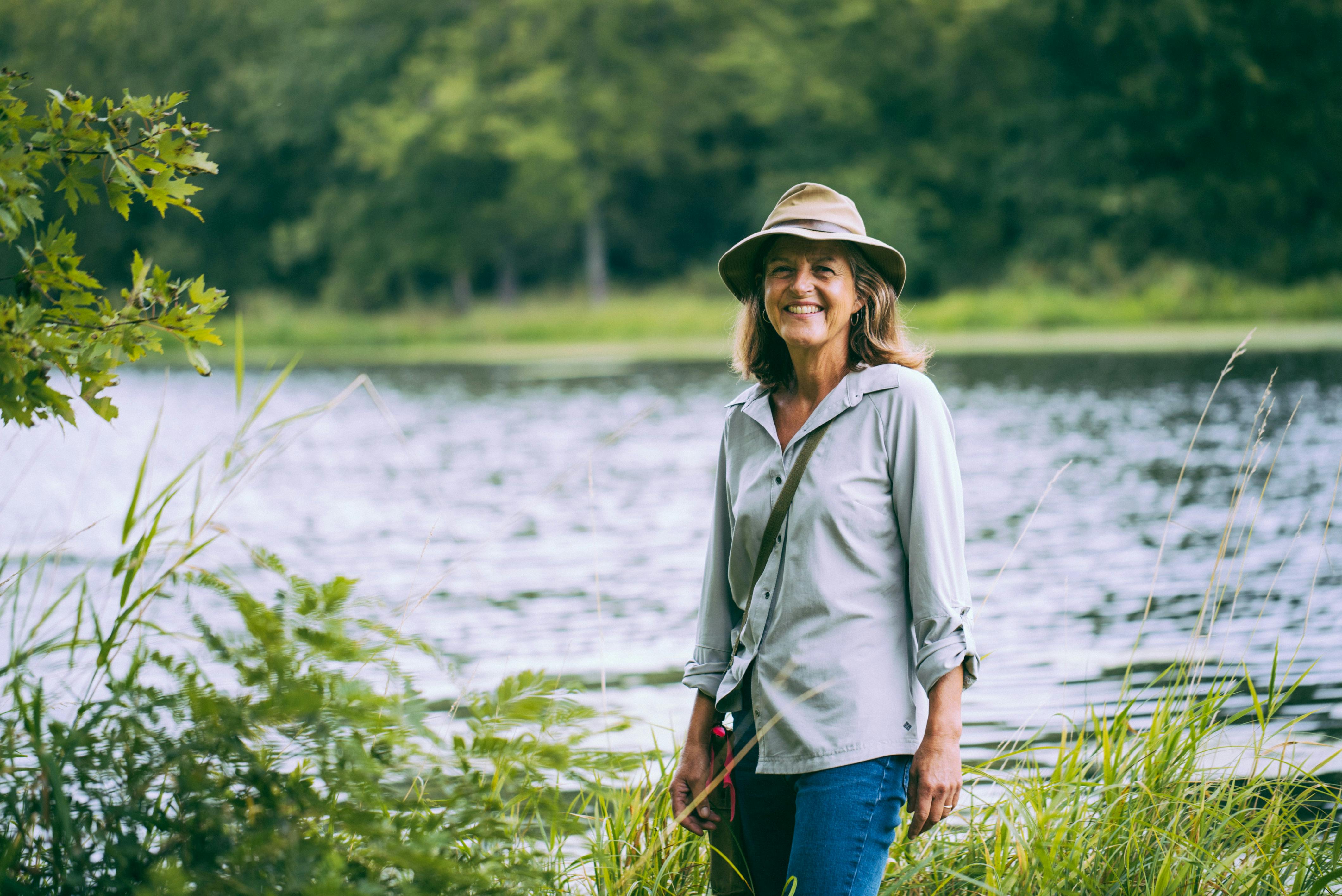 <p>Gigi LaBudde, Artist, Ecologist, Spring Green </p>