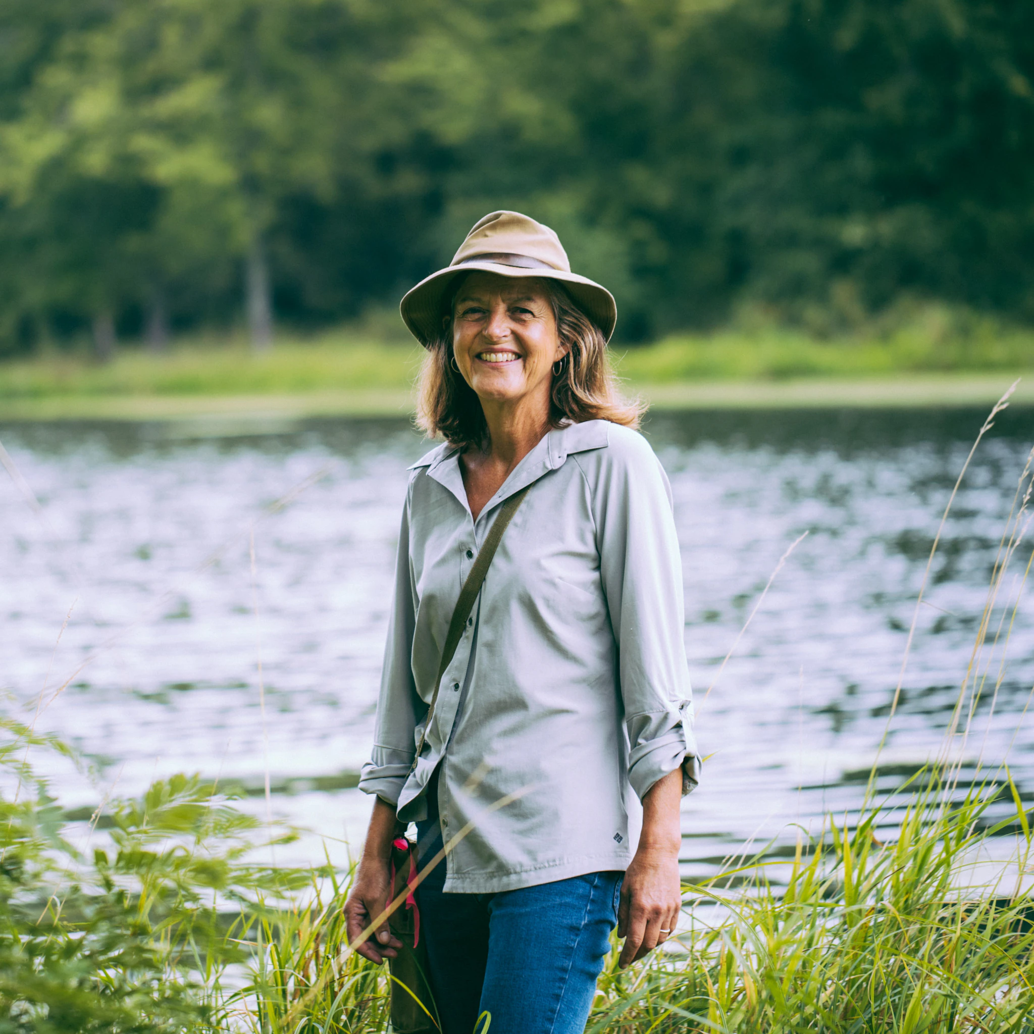 <p>Gigi LaBudde, Artist, Ecologist, Spring Green </p>