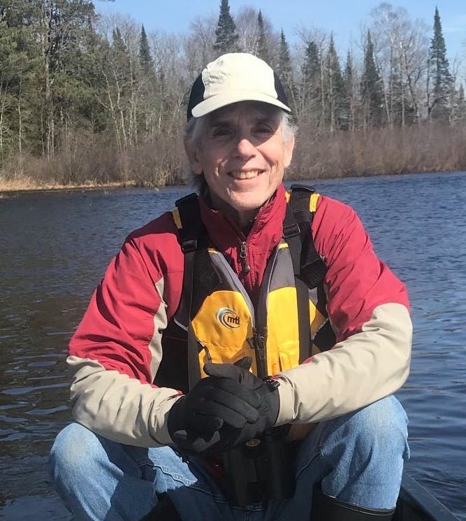 <p>John Bates, Author, Manitowish Waters</p>