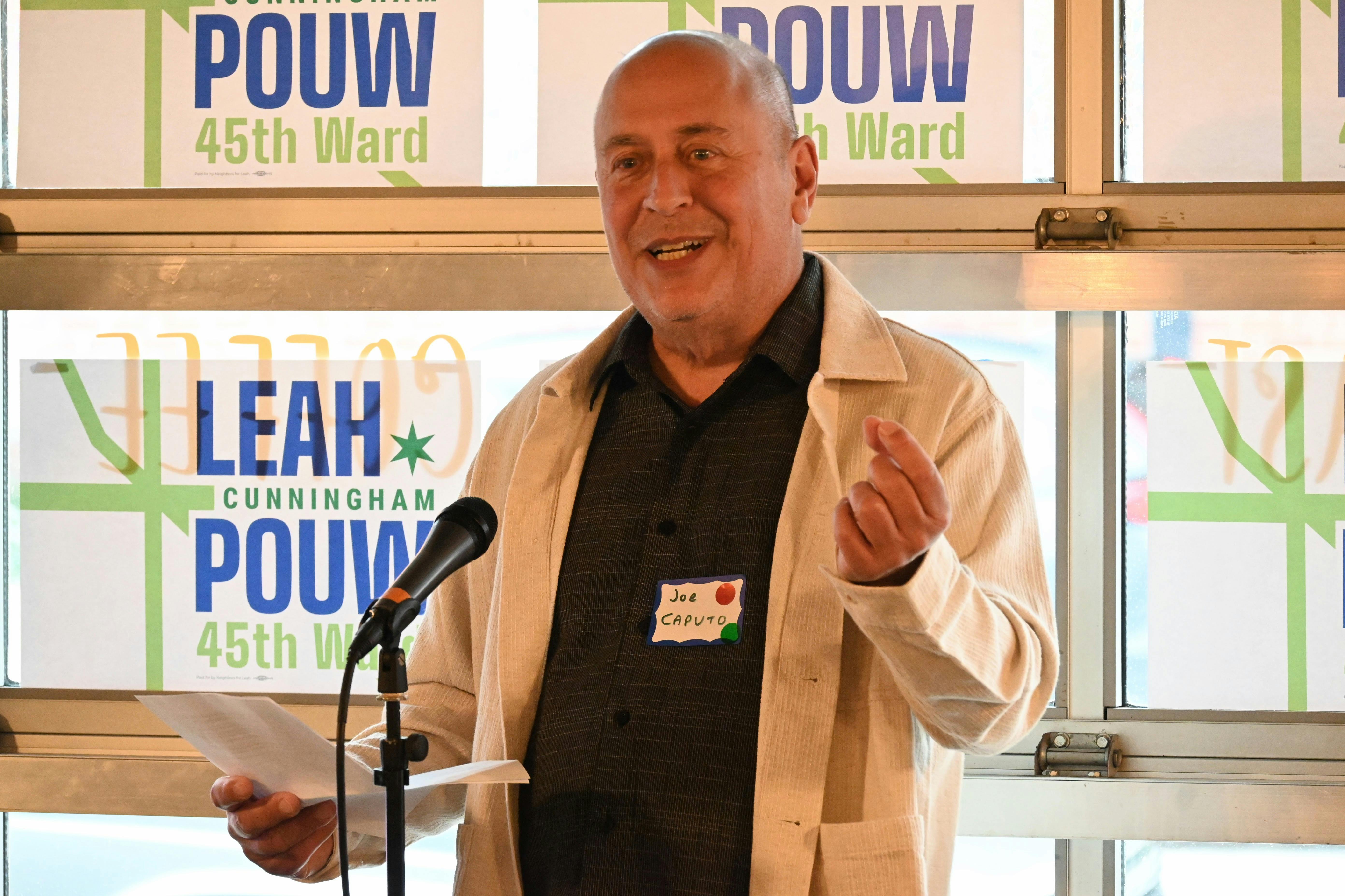 Leah's uncle Joe sharing why Leah is the candidate for 45