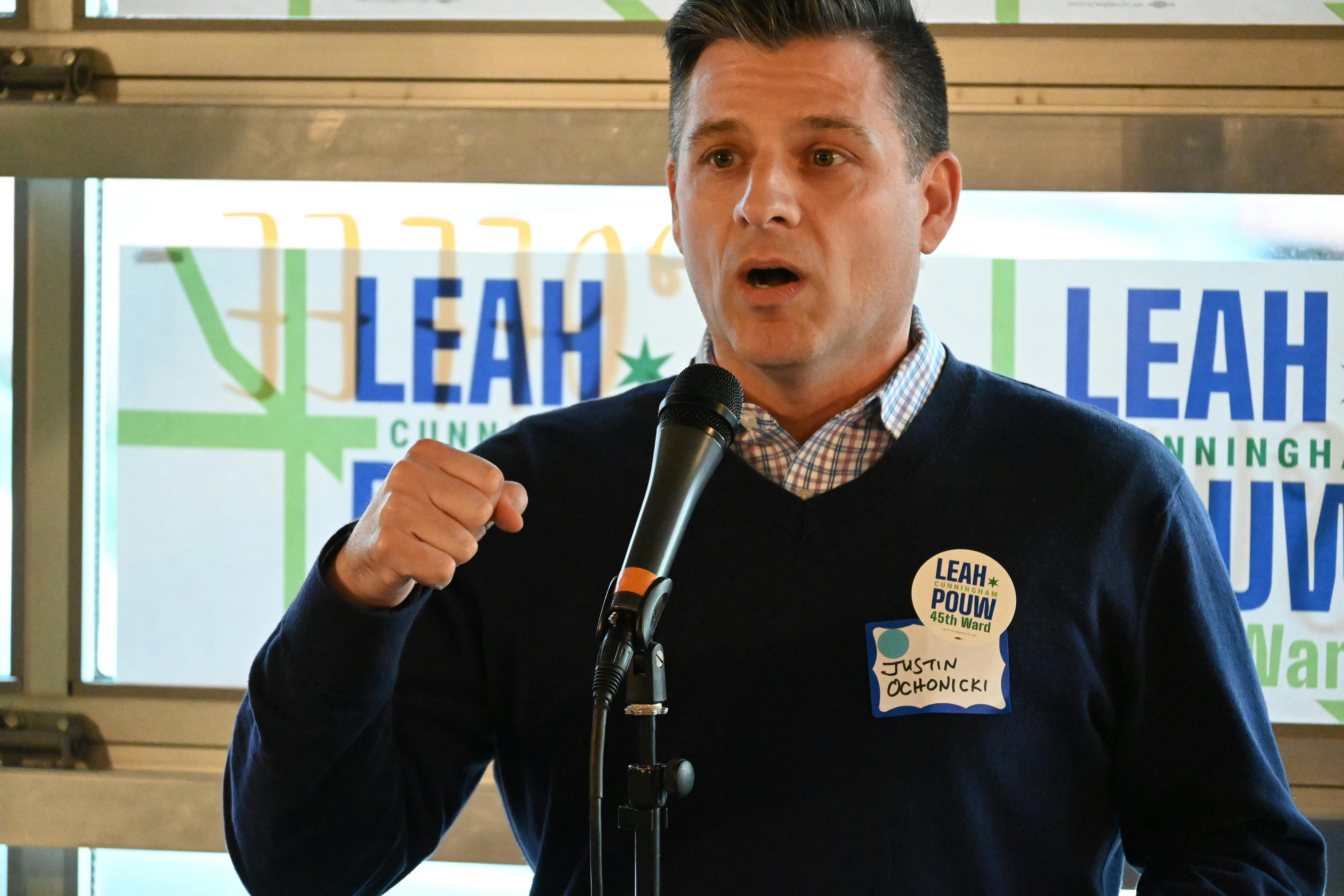 Edgebrook leader, Justin Ochonicki, sharing "why Leah, why now"