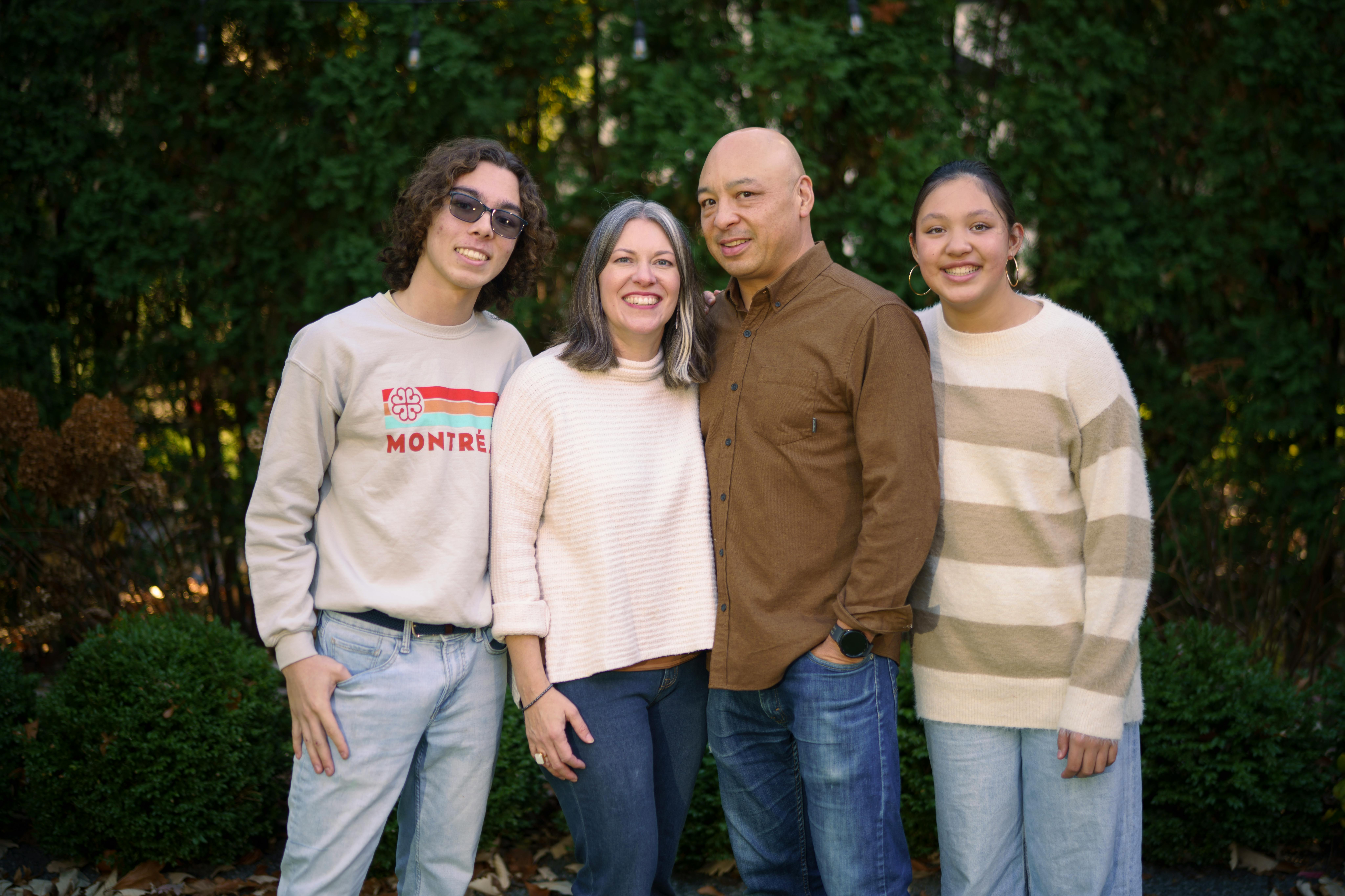 Pouw family portrait