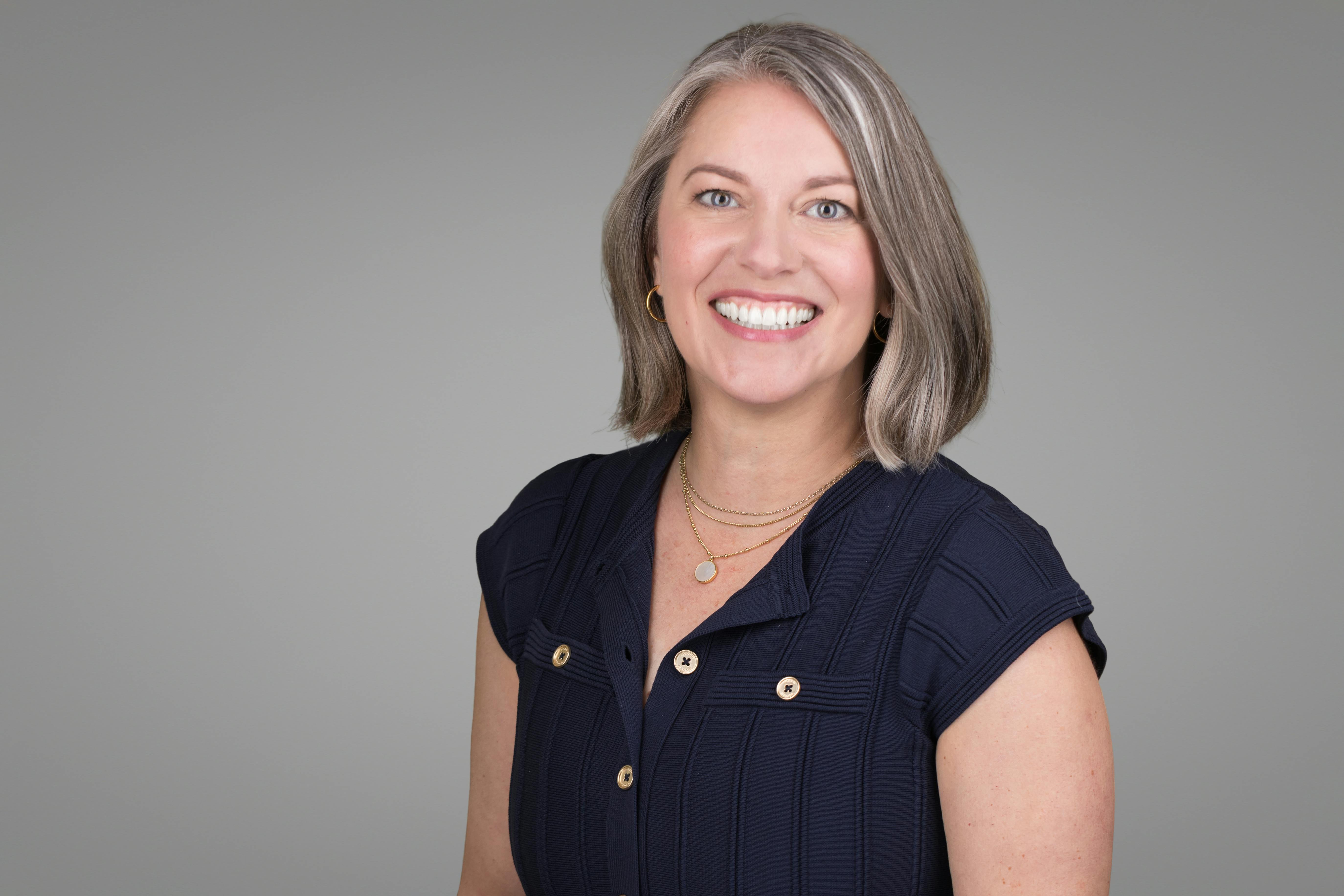 Portrait of candidate smiling