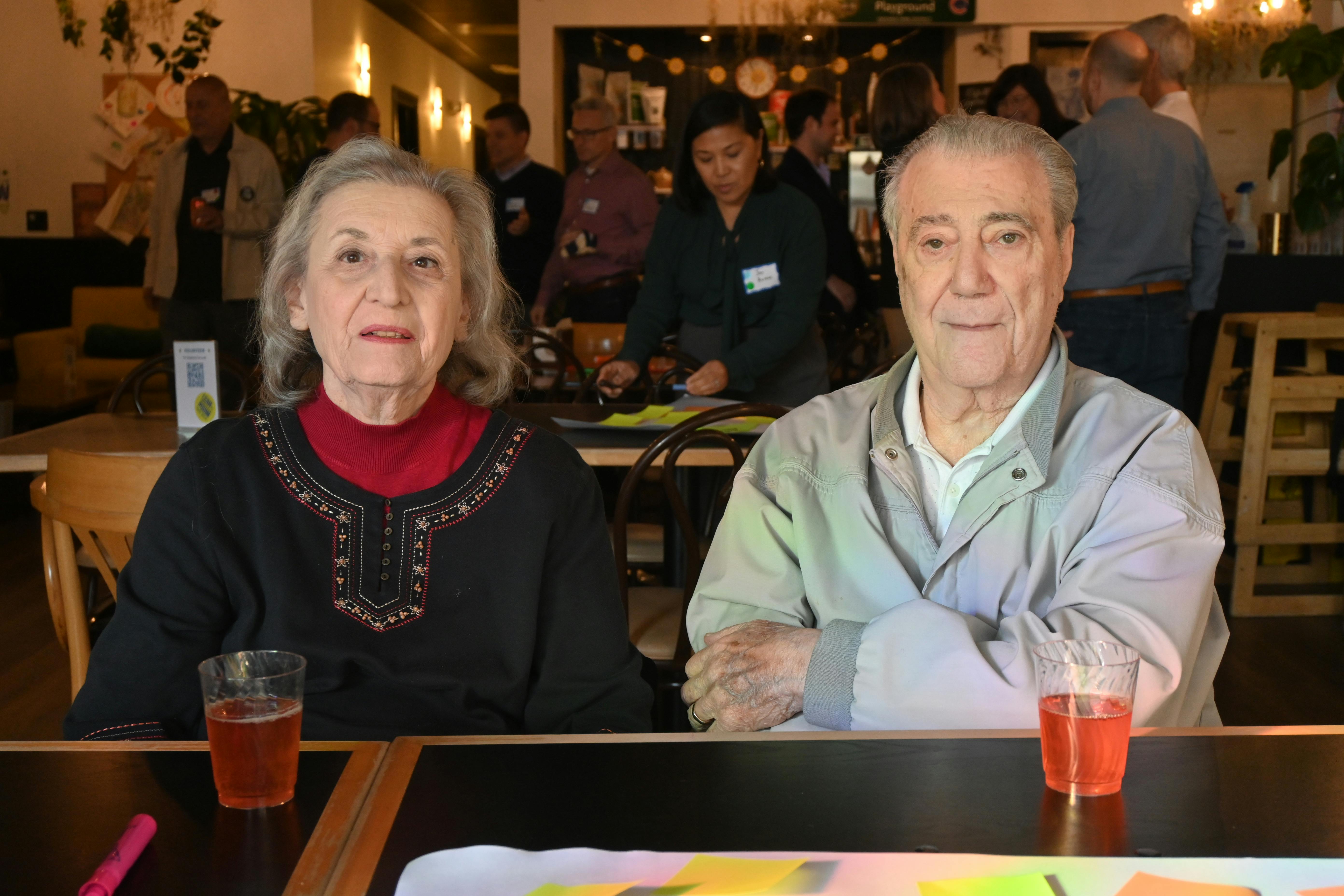 Leah's grandparents, Joseph and Mary Lou Caputo