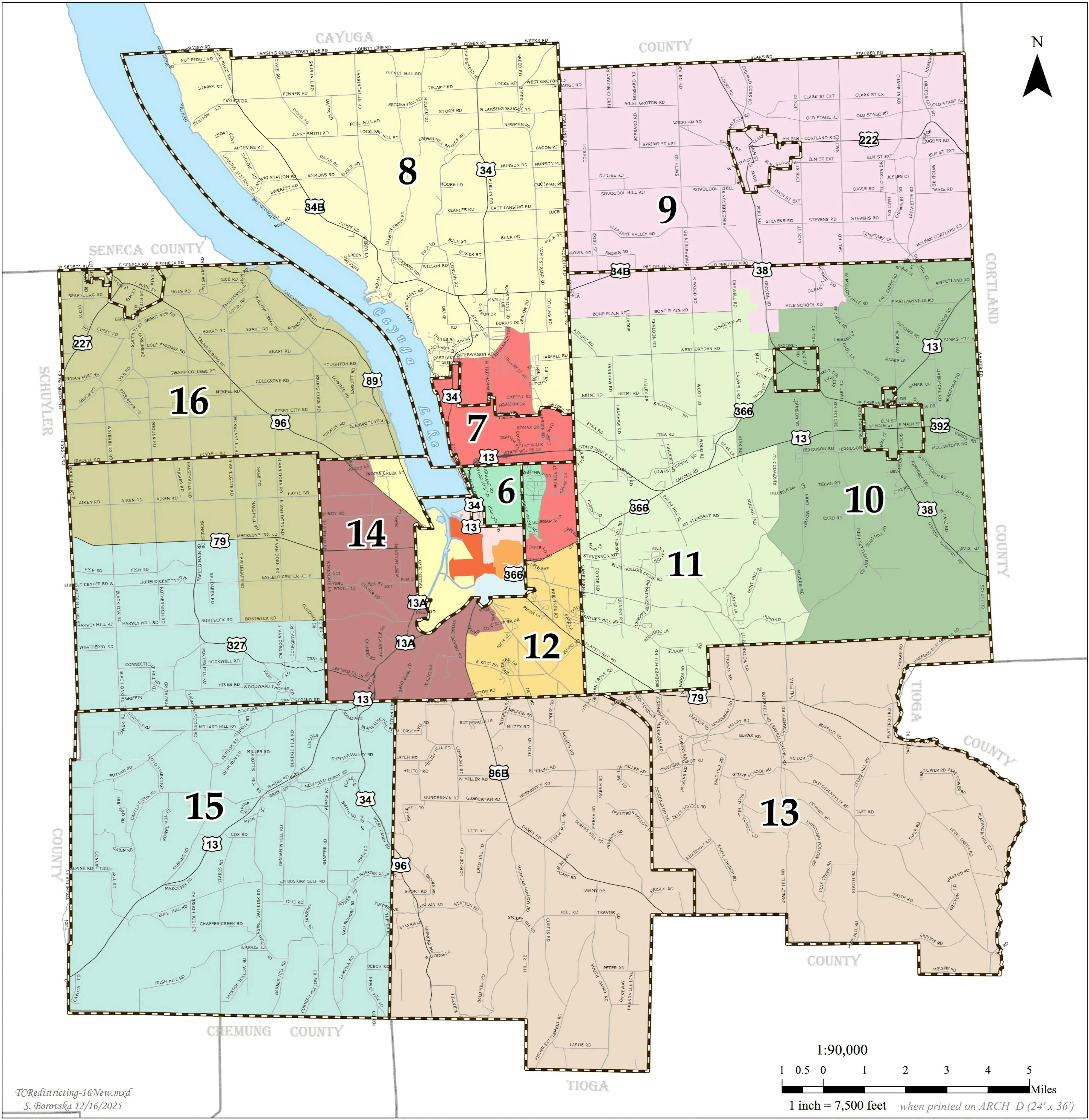 County District Map