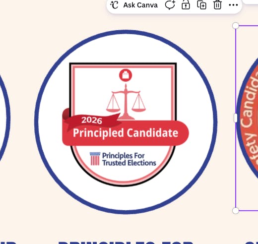 Principles for Trusted Elections