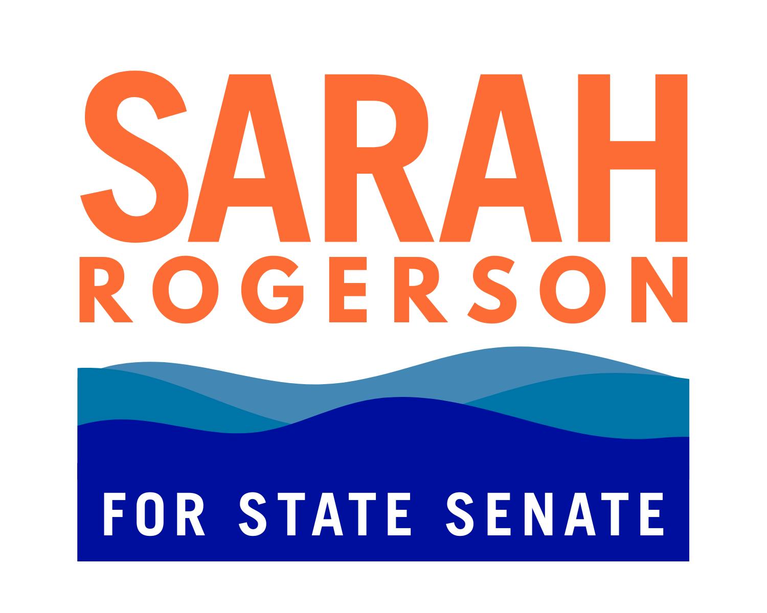 Sarah Rogerson for NY State Senate Logo